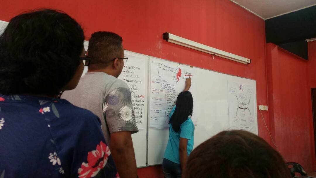 Facilitator-led training session